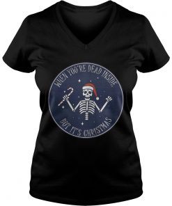 When You’re Dead Inside But It’s Christmas Vneck