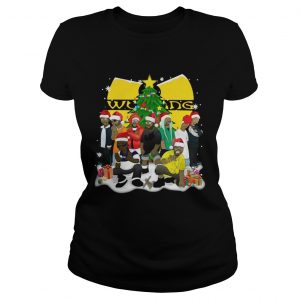 Wu Tang Clan Christmas Simpsons Ladies Tee