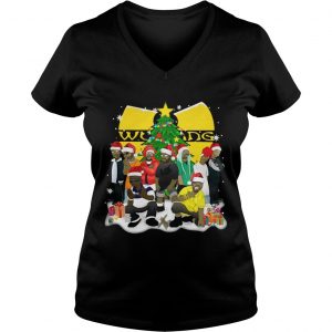 Wu Tang Clan Christmas Simpsons Vneck