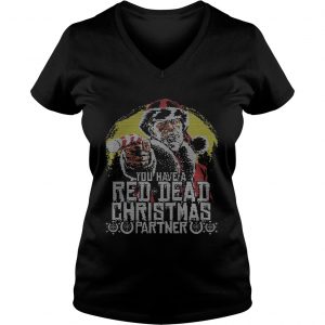 You have Red Dead Christmas partner Vneck