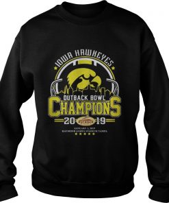 10wa hawkeyes outback bowl champions 2019 Sweater