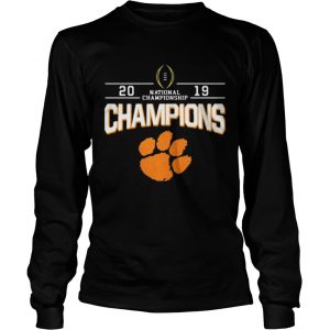 2019 Champions national championship foot Longsleeve Tee