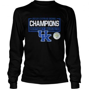2019 citrus bowl champions kentucky wildcats UK Longsleeve Tee