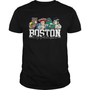 Boston City Of Champions Guys Tee