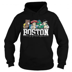 Boston City Of Champions Hoodie - Copy