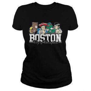 Boston City Of Champions ladies Tee