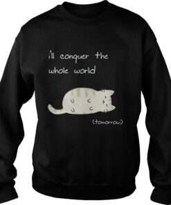 Cat I’ll conquer the whole world tomorrow Sweater