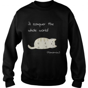 Cat I’ll conquer the whole world tomorrow Sweater