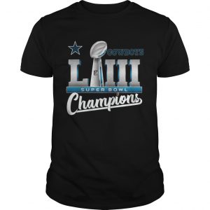 Cowboys LII super bowl champions Unisex