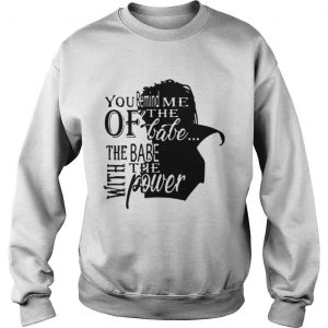 David Bowie Labyrinth you remind me of the babe the babe with the power Sweater