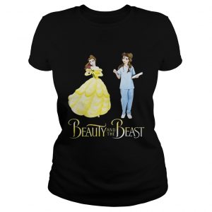 Disney Belle nurse beauty and the beast Ladies Tee