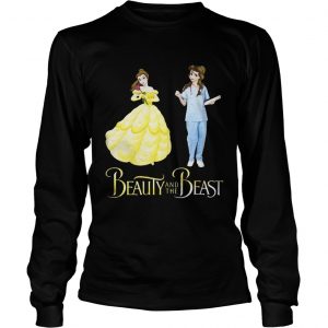Disney Belle nurse beauty and the beast Longsleeve Tee