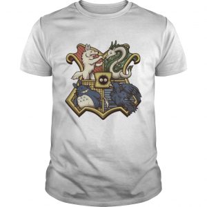 Ghibliwarts Ghibli and Hogwarts mashup Harry Potter Guys Tee