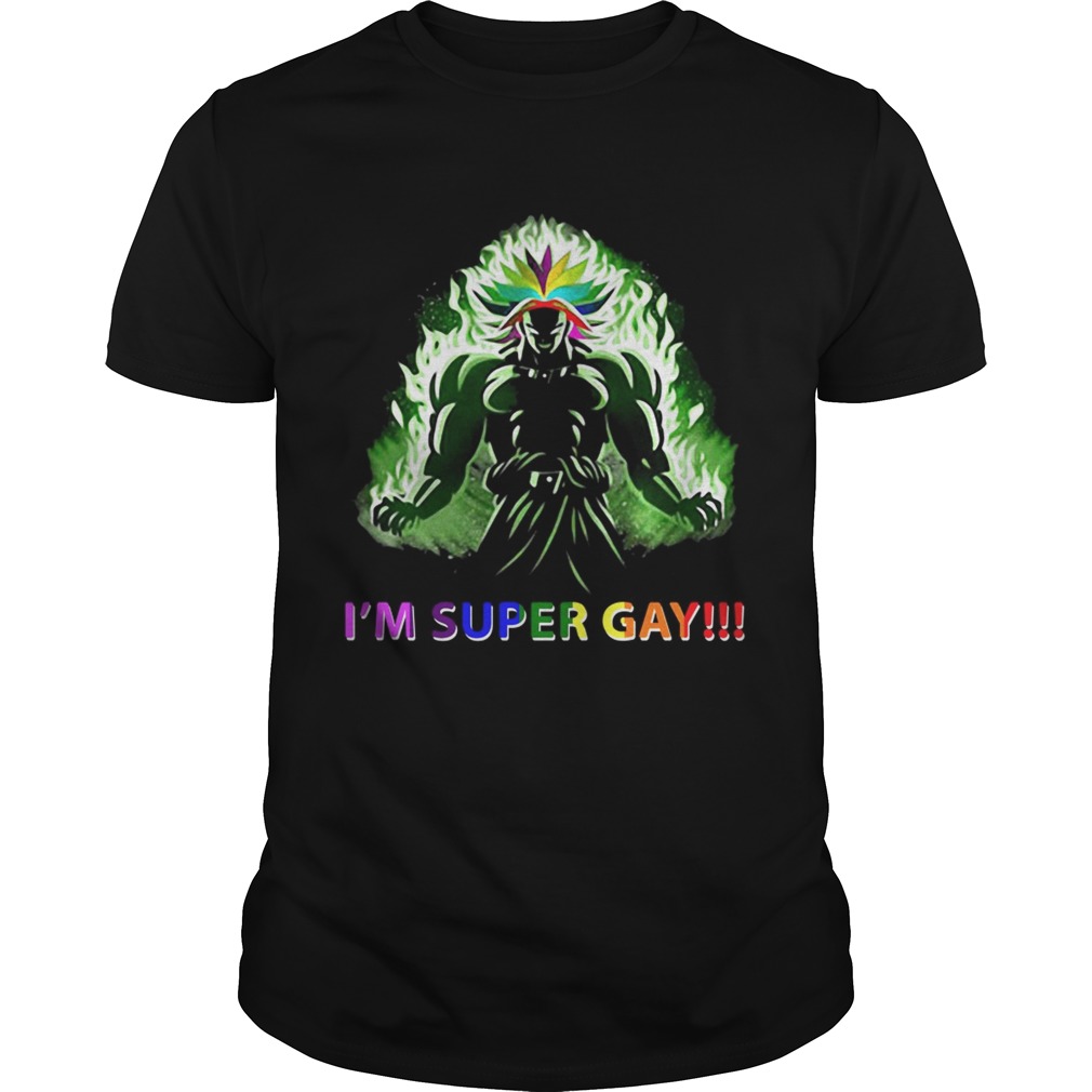 Goku LGBT I’m super gay shirt