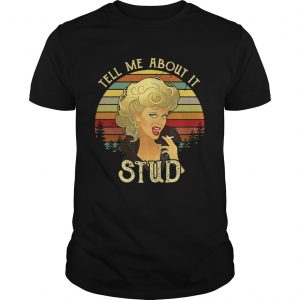 Grease Stud Sandy tell me about it Stud retro Guys Tee