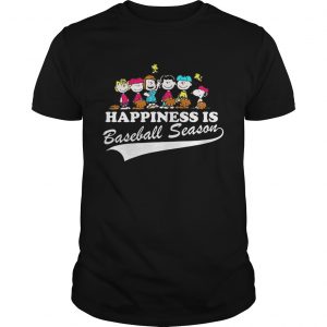 Happiness is baseball season Guys Tee