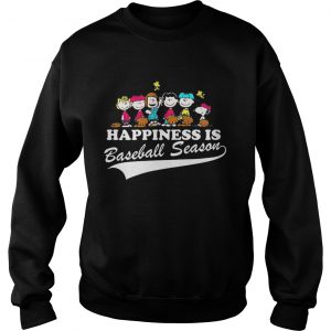 Happiness is baseball season Sweater