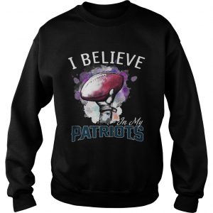 I believe in my New England Patriots sweater