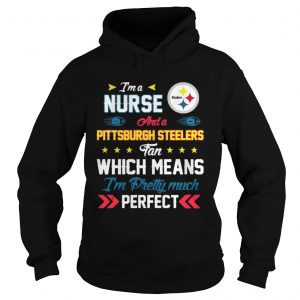 Im A Nurse Steelers Fan And Im Pretty Much Perfect Hoodie