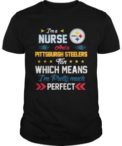 Im A Nurse Steelers Fan And Im Pretty Much Perfect Unisex