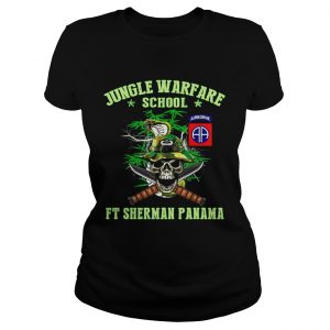 JOTC Airborne Jungle Warfare school Ft Sherman Panama Ladies tee