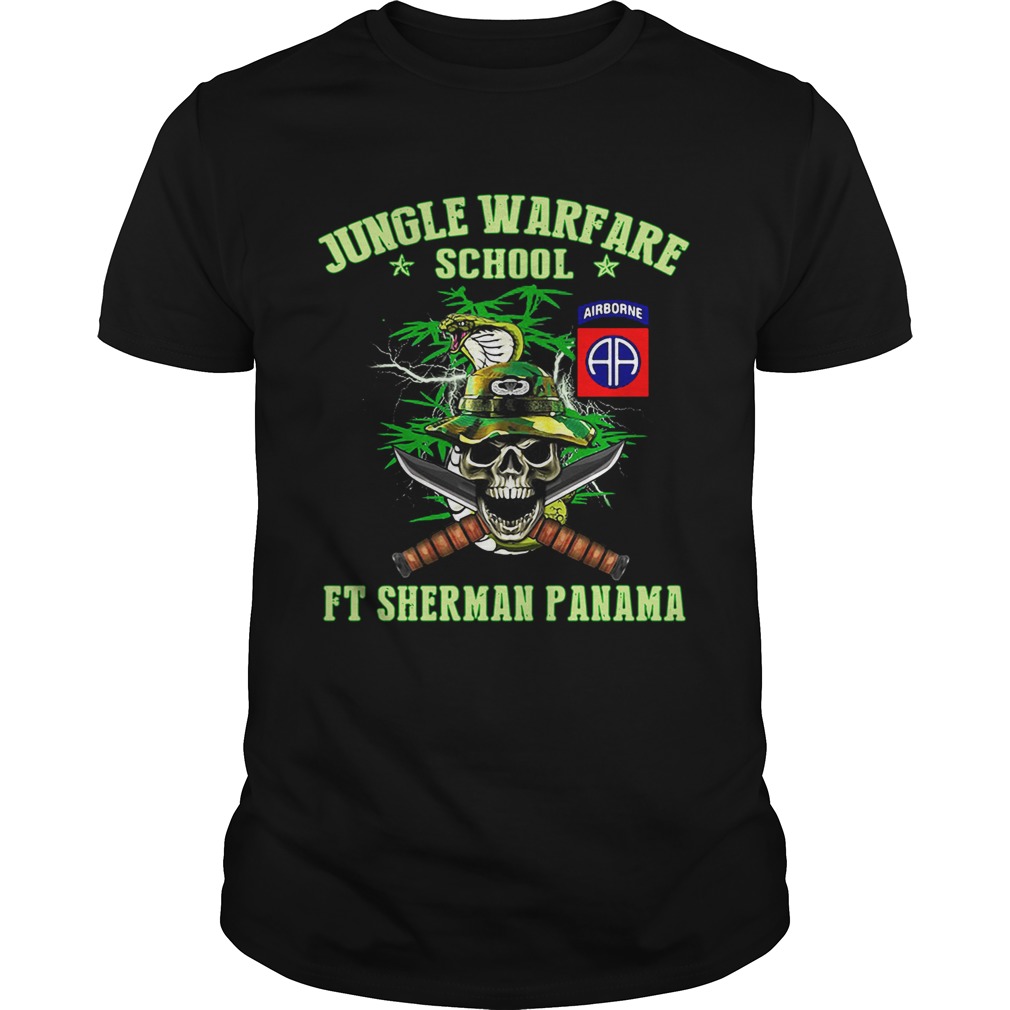 JOTC Airborne Jungle Warfare school Ft Sherman Panama shirt