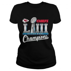 LII Chiefs super bowl champions KC Kansas city Ladies Tee