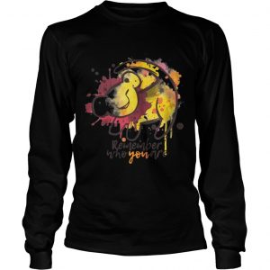 Lion King Remember who you are Longsleeve Tee