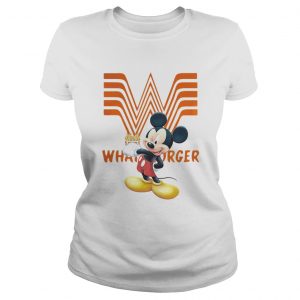 Mickey Mouse Whataburger Ladies Tee