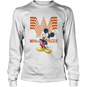 Mickey Mouse Whataburger Longsleeve Tee
