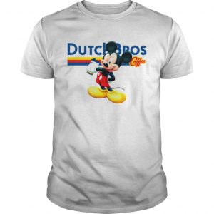 Mickey mouse Dutch Bros coffee Guys Tee