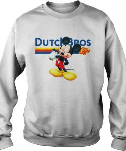 Mickey mouse Dutch Bros coffee Sweater