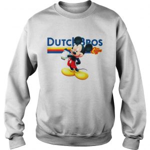 Mickey mouse Dutch Bros coffee Sweater