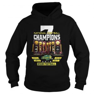 National Football Champions NDSU North Dakota State Bison Football Hoodie