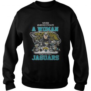 Never Underestimate a Woman Who Understands Football And Loves Jaguars Sweater