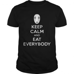 No face keep calm and eat everybody Unisex