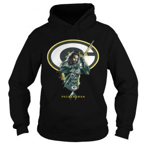 Packersman Aquaman And Packers Football Team Hoodie