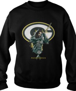 Packersman Aquaman And Packers Football Team Sweater