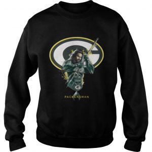 Packersman Aquaman And Packers Football Team Sweater