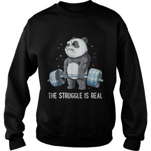 Panda Bear gym the struggle is real Sweater