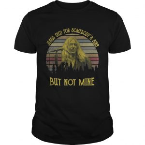 Patti Smith Jesus died for somebody’s sins but not mine Guys Tee