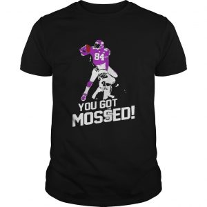 Randy Moss Over Charles Woodson You Got Mossed Guys tee