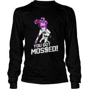 Randy Moss Over Charles Woodson You Got Mossed Longsleeve Tee