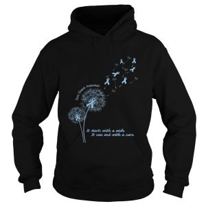 Rare disease awareness it starts with a wish it can end with a cure Hoodie