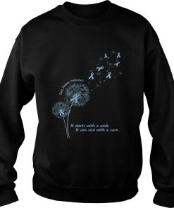 Rare disease awareness it starts with a wish it can end with a cure Sweater