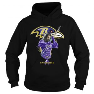 Ravensman Aquaman And Ravens Football Team Hoodie