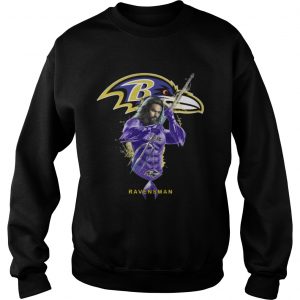 Ravensman Aquaman And Ravens Football Team Sweater