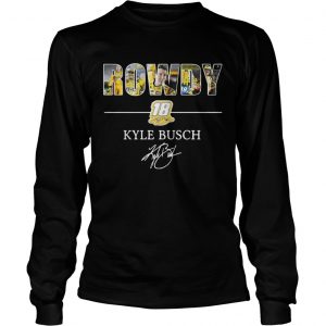 Rowdy 18 Kyle Busch Longsleeve Tee