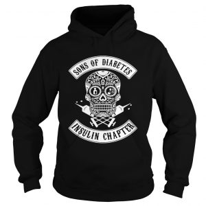 Skull sons of diabetes insulin chapter Hoodie