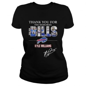 Thank you for the memories Bills Kyle Williams 95 Ladies tee